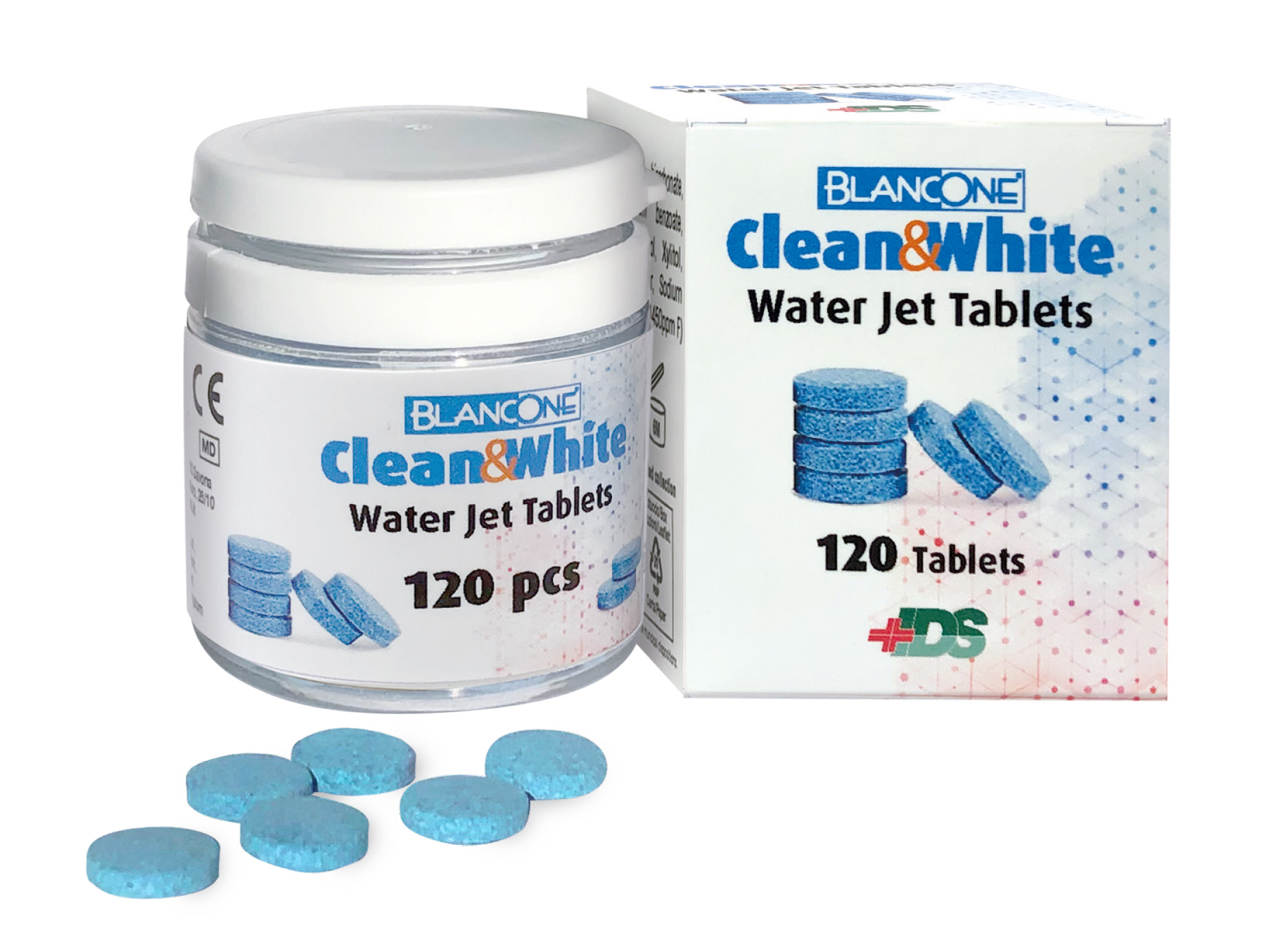 Clean & White Water Jet Tabs